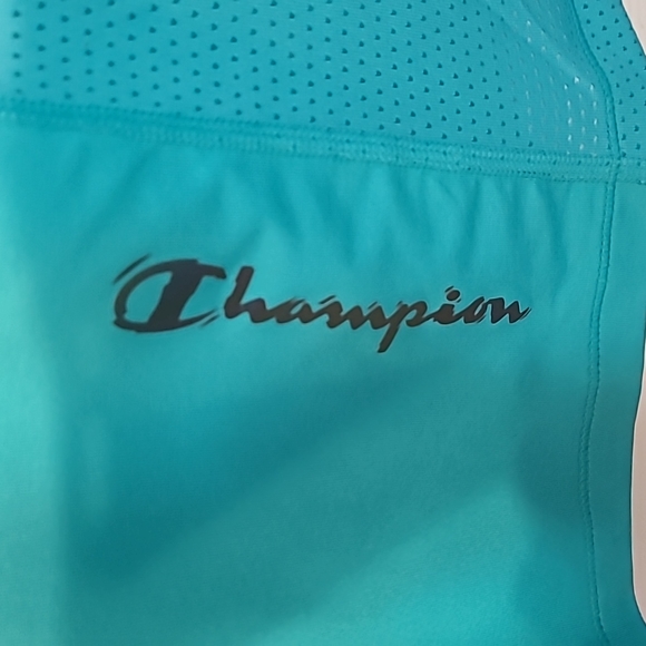 CHAMPION BRAND MENS SHORT SLEEVE T-SHIRT TEAL GREEN SIZE LARGE - Picture 7 of 9